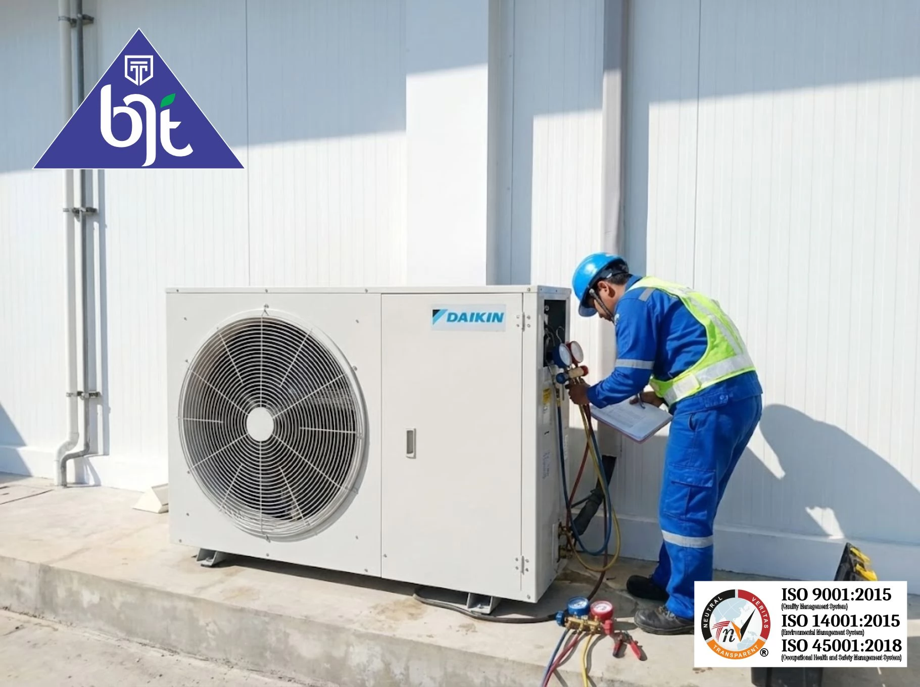 Teknologi Mesin Cold Storage Compact Slim Condensing Unit Daikin